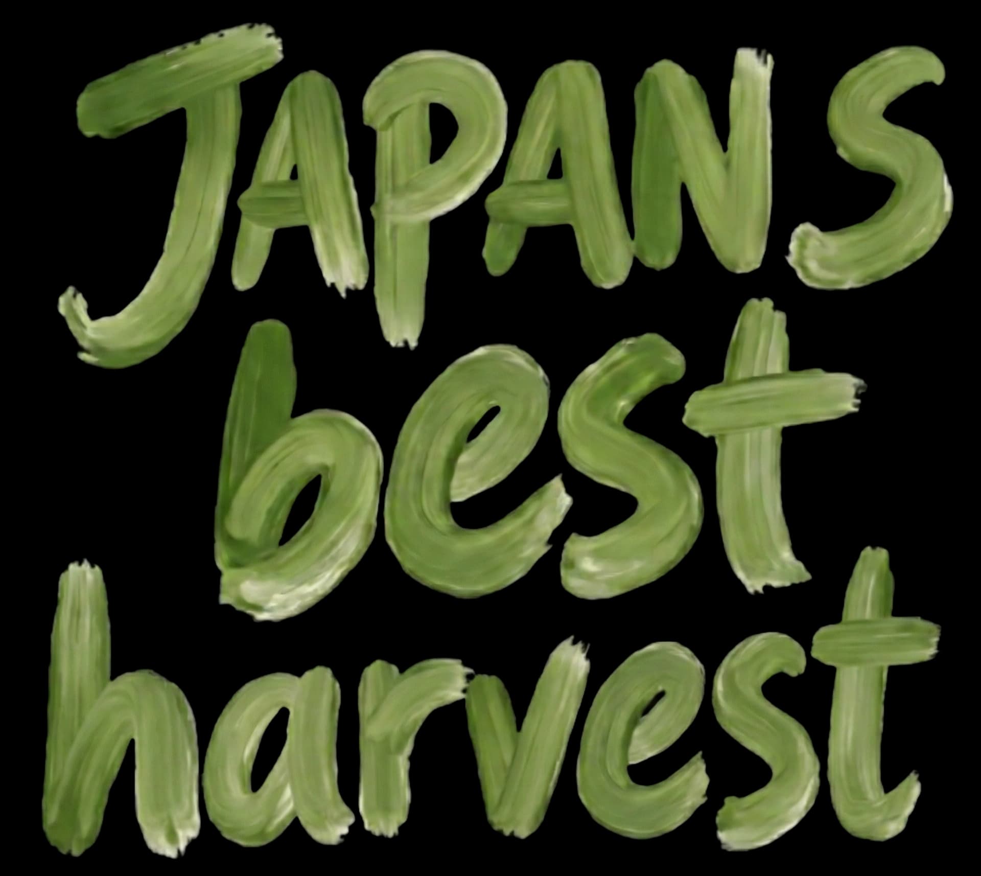 Japan's best harvest