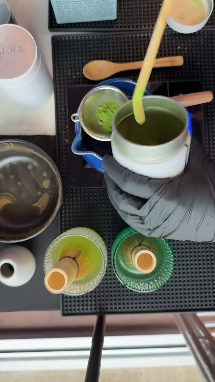scoop — smalls matcha prep